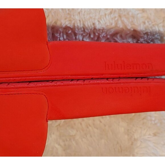 Lululemon Restfeel Womens Comfortable Slip-on Sandals Solar Orange - Picture 6 of 12